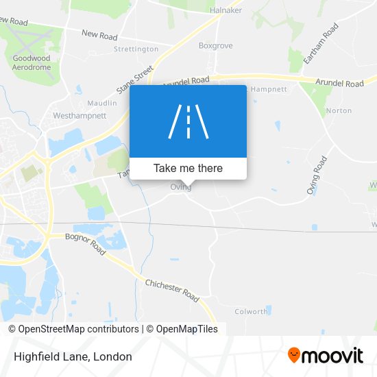 Highfield Lane map