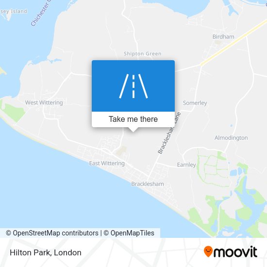 Hilton Park map