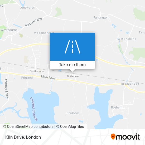 Kiln Drive map