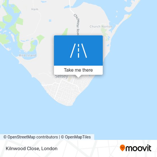 Kilnwood Close map