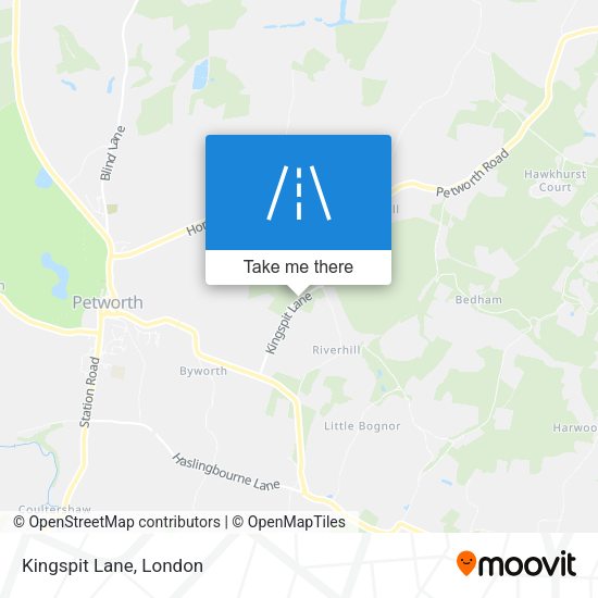 Kingspit Lane map