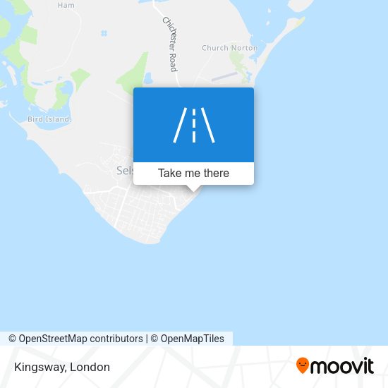 Kingsway map