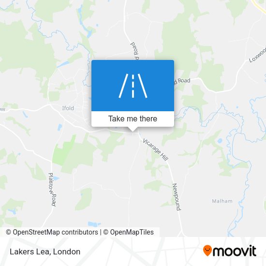 Lakers Lea map