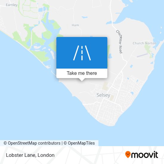 Lobster Lane map