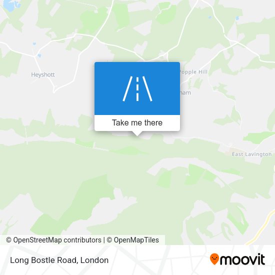 Long Bostle Road map
