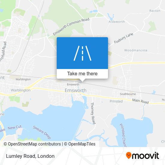 Lumley Road map