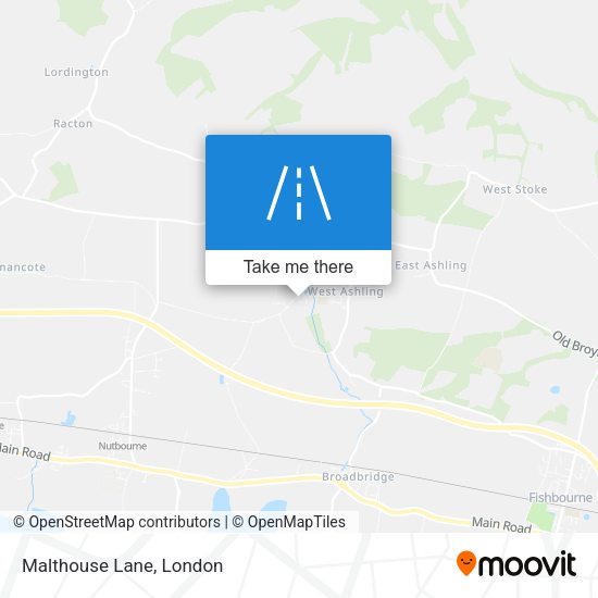 Malthouse Lane map