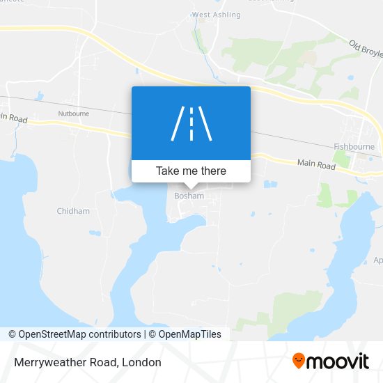 Merryweather Road map