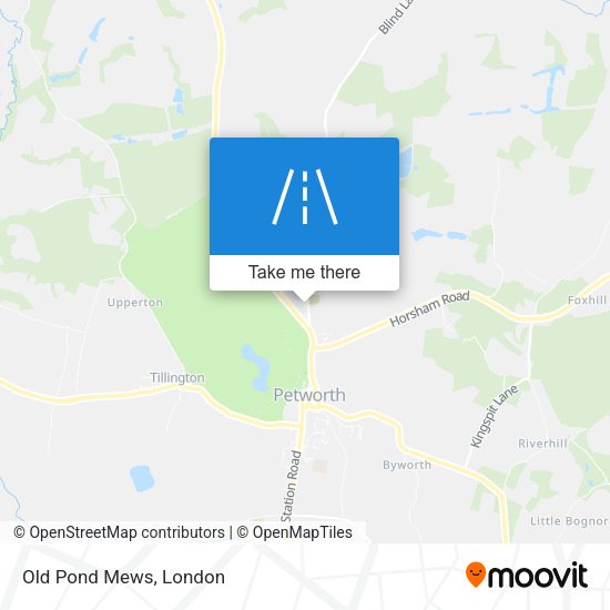 Old Pond Mews map