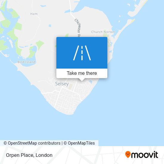 Orpen Place map