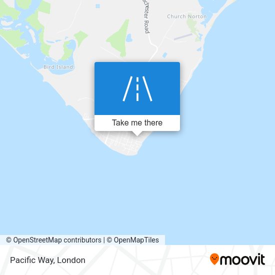 Pacific Way map