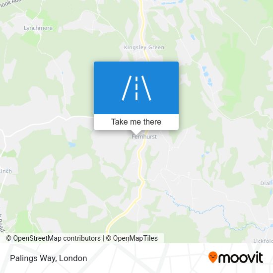 Palings Way map