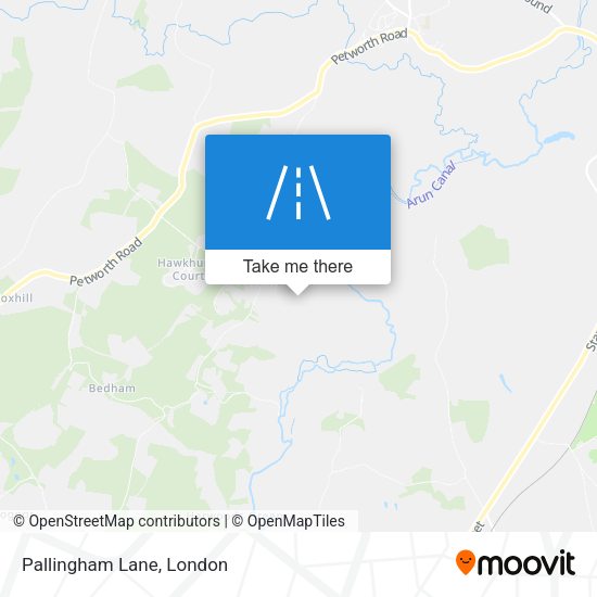 Pallingham Lane map