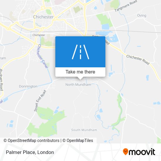 Palmer Place map