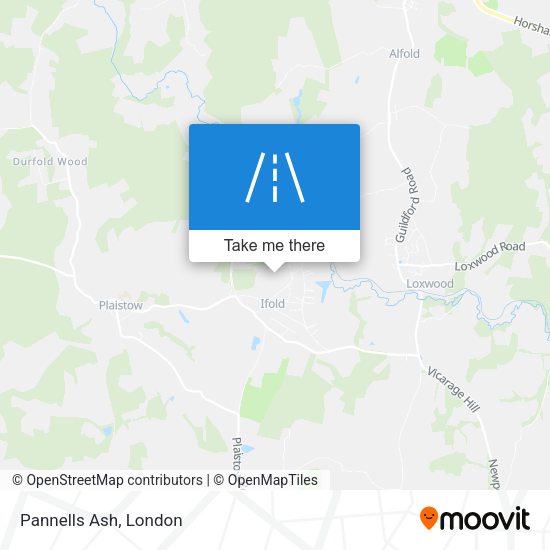 Pannells Ash map