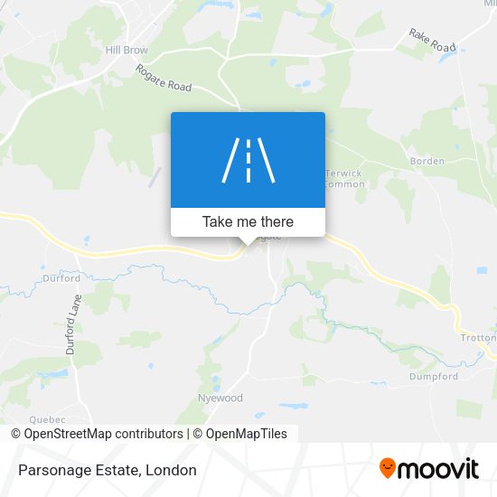 Parsonage Estate map