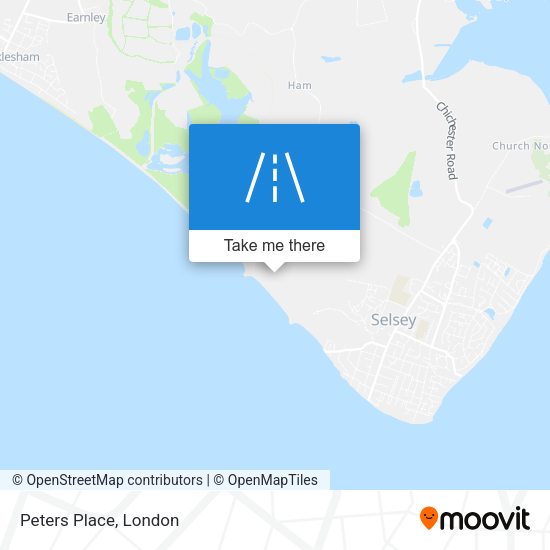 Peters Place map