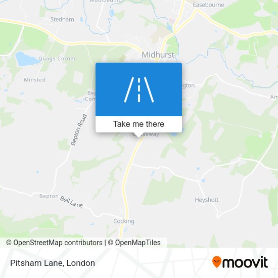 Pitsham Lane map