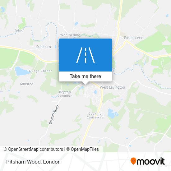 Pitsham Wood map