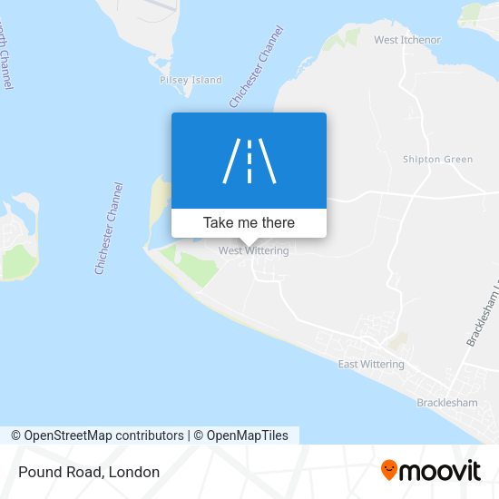 Pound Road map