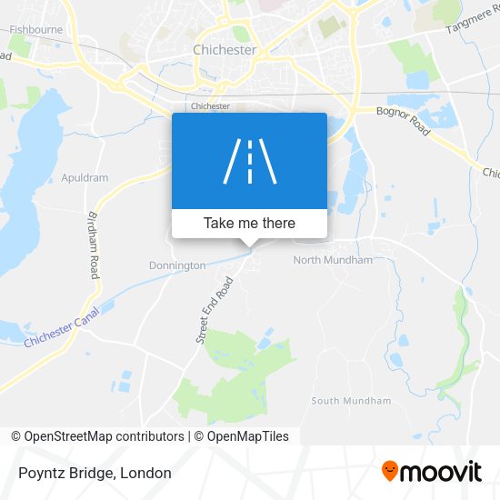 Poyntz Bridge map