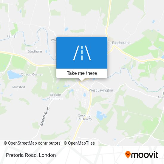 Pretoria Road map