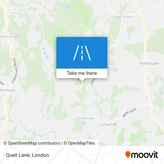 Quell Lane map