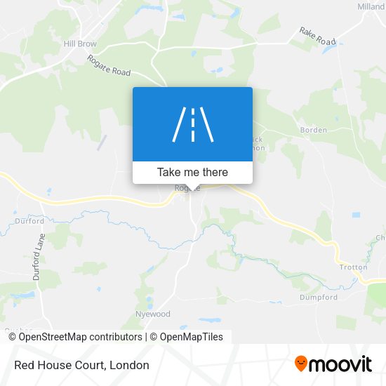 Red House Court map