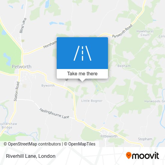 Riverhill Lane map