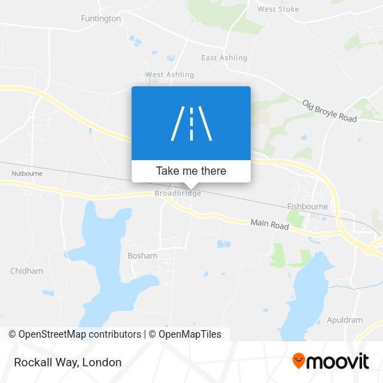 Rockall Way map