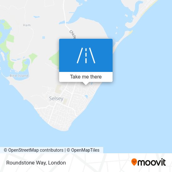 Roundstone Way map