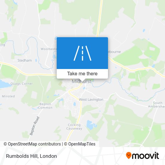 Rumbolds Hill map