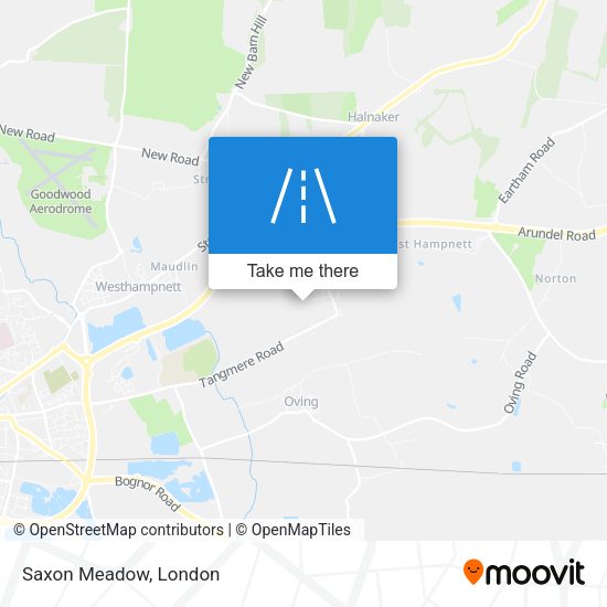 Saxon Meadow map