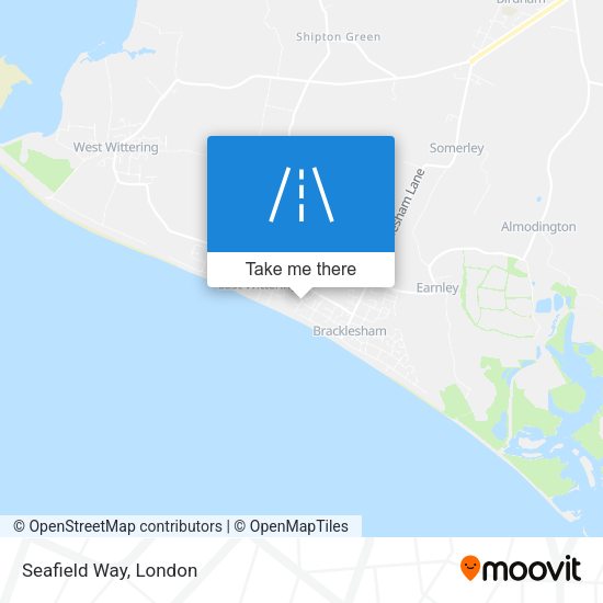 Seafield Way map