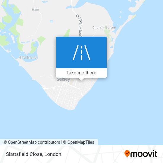 Slattsfield Close map