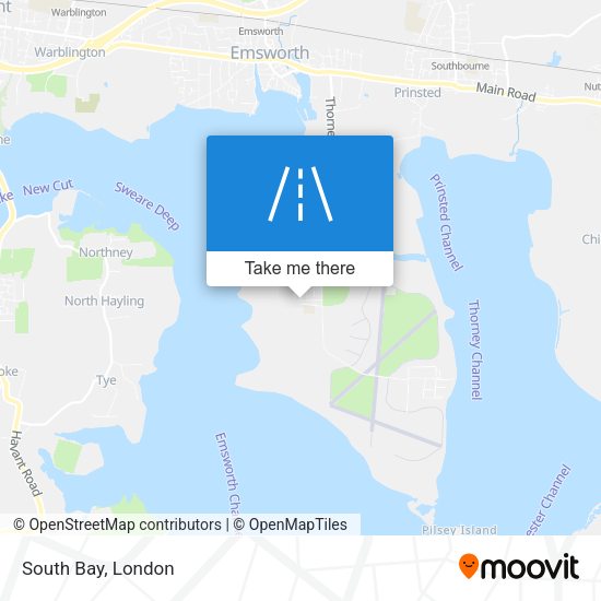 South Bay map