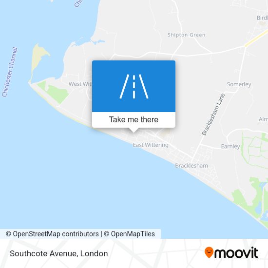 Southcote Avenue map