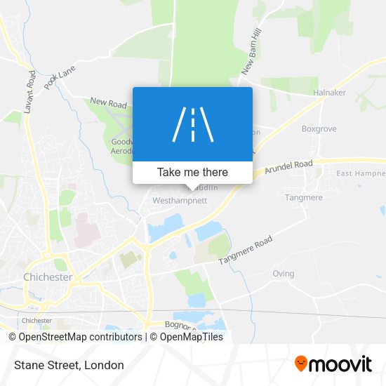 Stane Street map