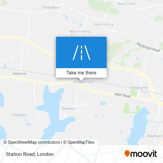 Station Road map