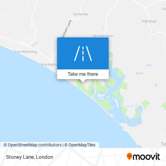 Stoney Lane map