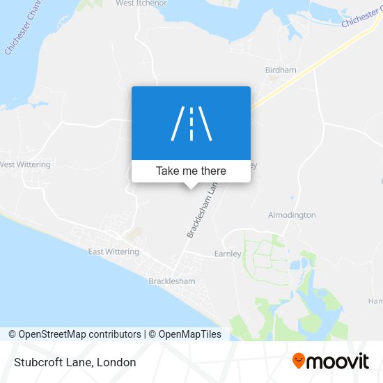 Stubcroft Lane map