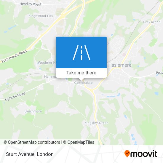 Sturt Avenue map