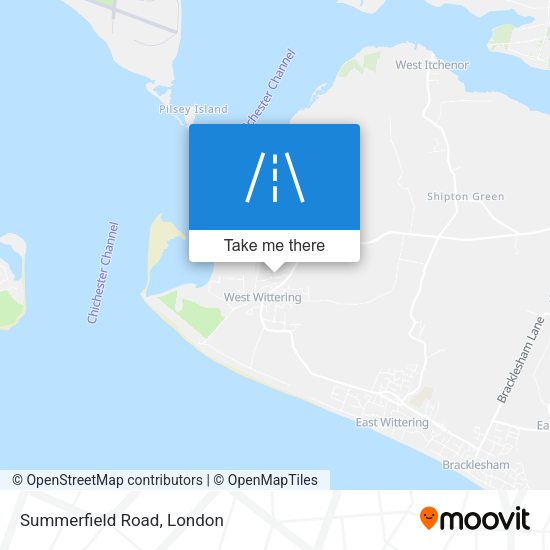 Summerfield Road map