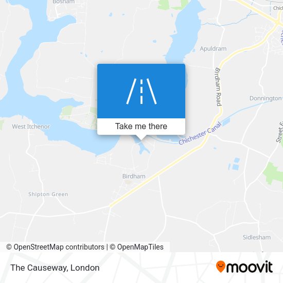 The Causeway map