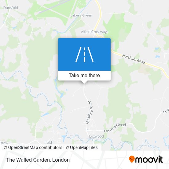 The Walled Garden map
