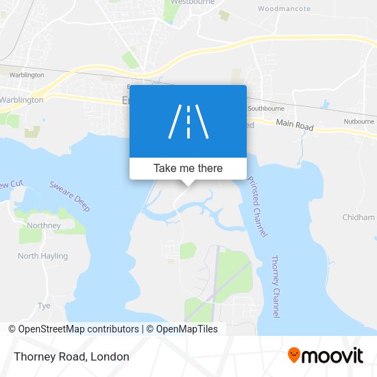 Thorney Road map
