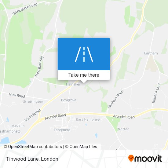 Tinwood Lane map