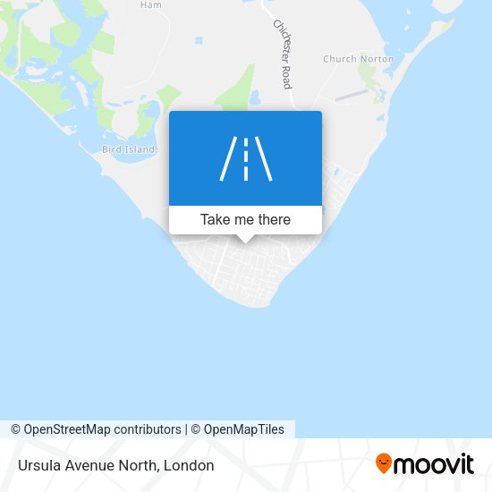 Ursula Avenue North map