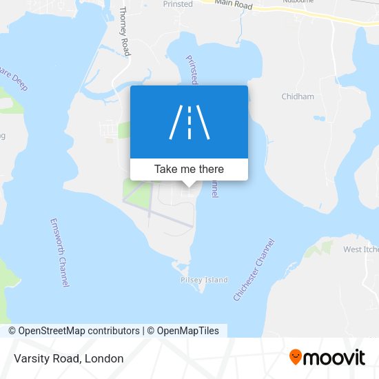 Varsity Road map
