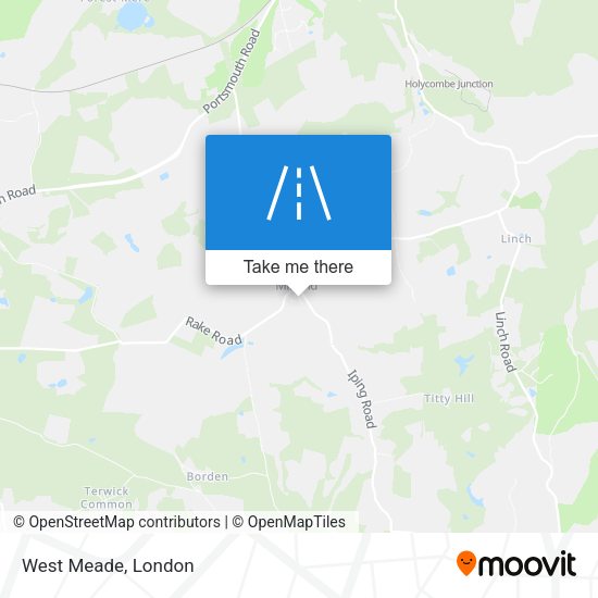 West Meade map